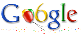 Celebraci&oacute;n del 6&ordm; cumplea&ntilde;os de Google